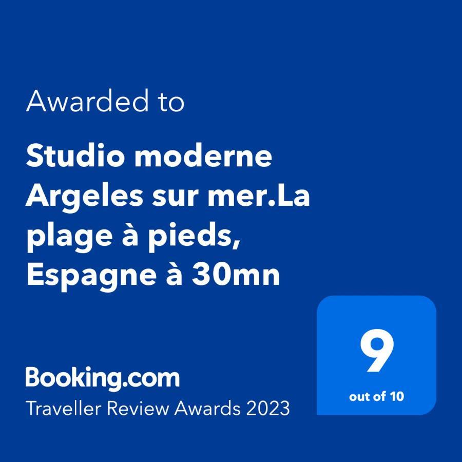 Studio Moderne Argeles Sur Mer.La Plage A Pieds, Espagne A 30Mn מראה חיצוני תמונה